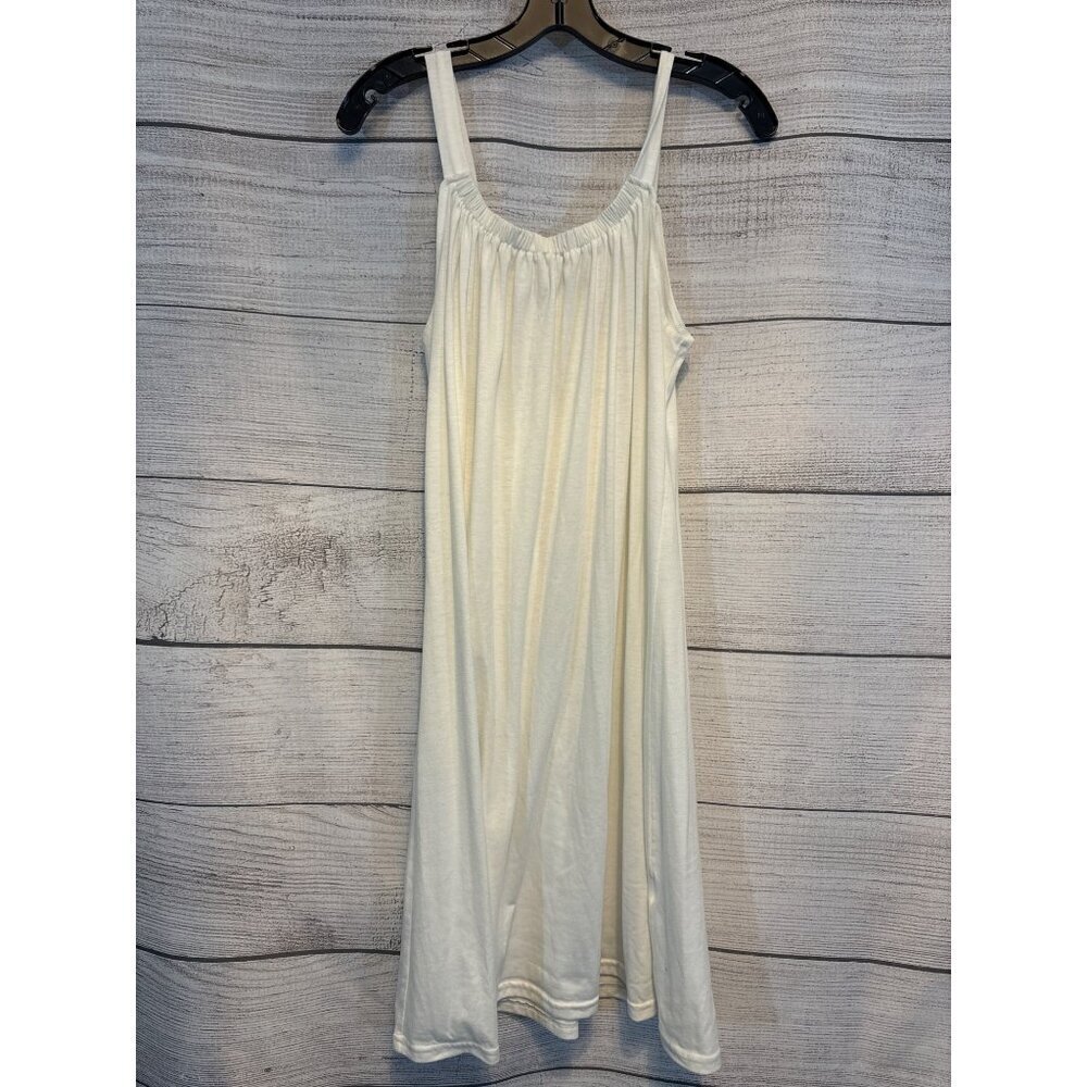 Misslook Sleeveless White Midi Dress Size L